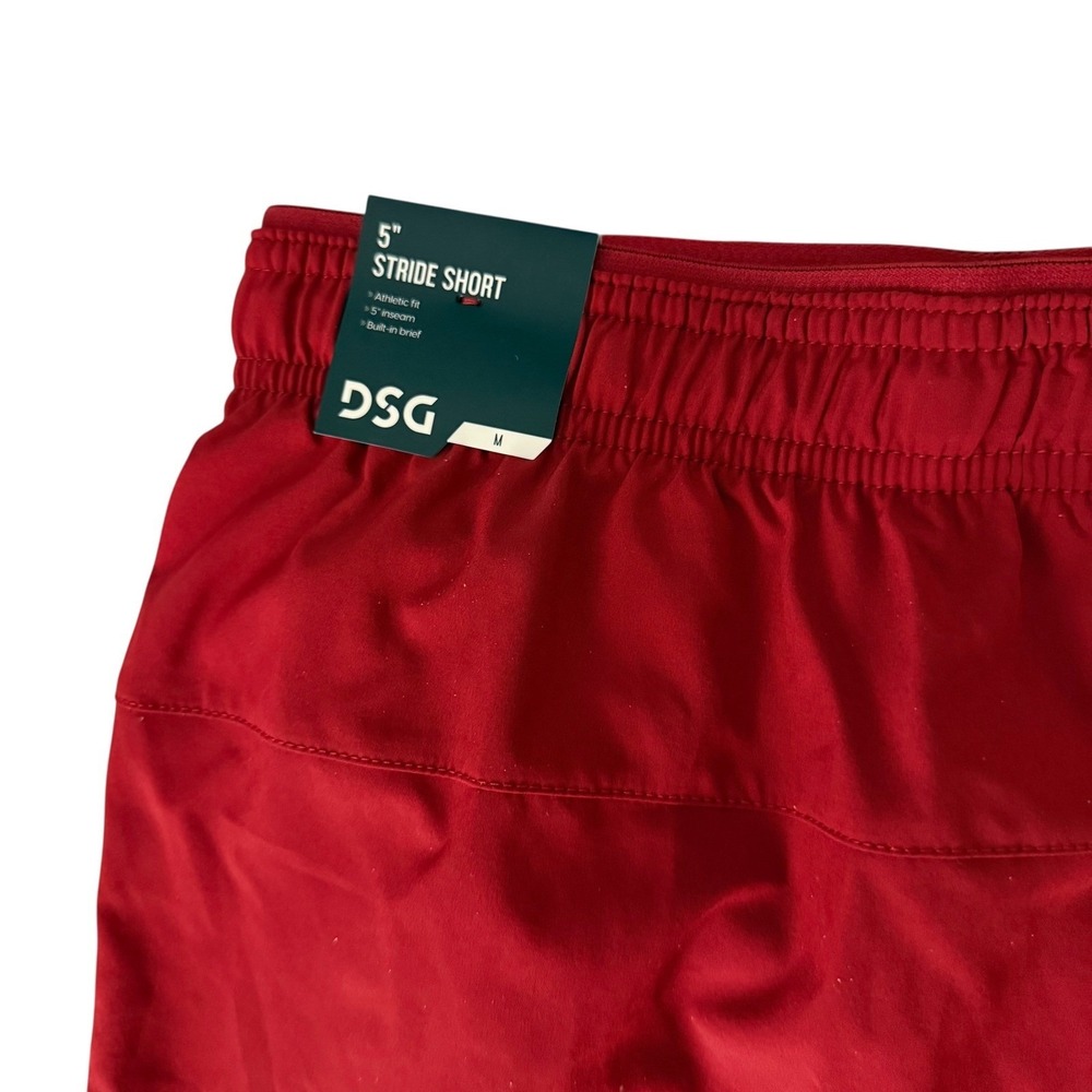 New DSG Stride Short Mens Size M Spiced Red Brief Athletic Running Training Gym - Picture 8 of 15